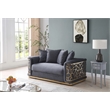 Glory Furniture Talia G0990A-L Loveseat  Dark GRAY