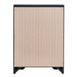 Glory Furniture Liverpool 5-Drawers Bedroom Chest in Black