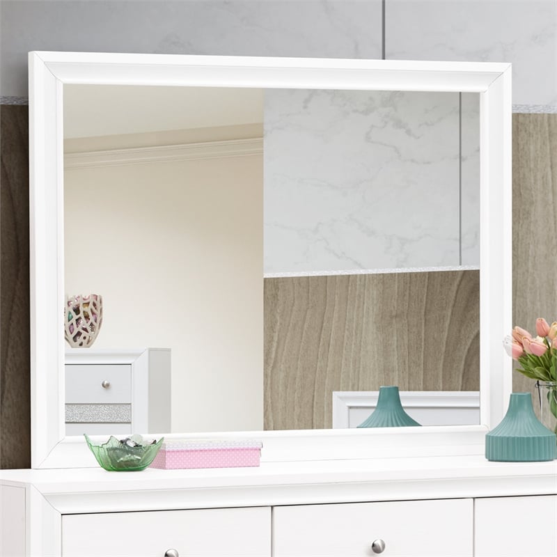 Glory Furniture Madrid G02390-M Mirror White