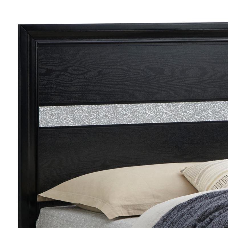 Glory Furniture Madrid G02350B-QB Queen Bed Black