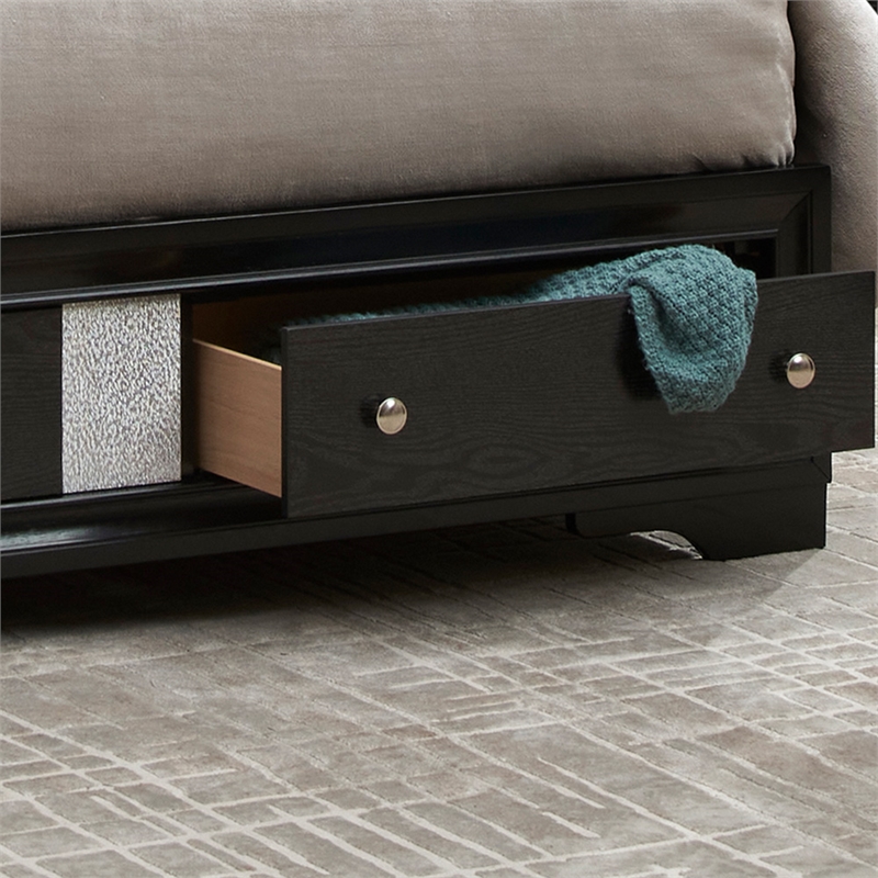 Glory Furniture Madrid G02350B-QB Queen Bed Black