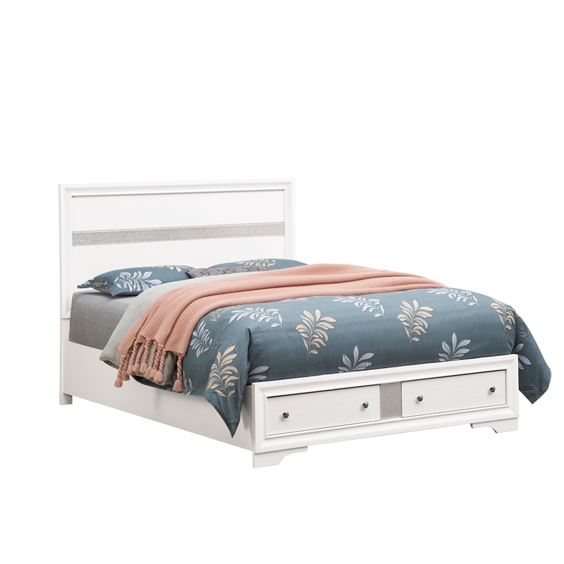 Glory Furniture Madrid G02390B-QB Queen Bed White