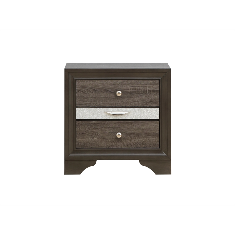 Glory Furniture Madrid G02305-N Nightstand Gray