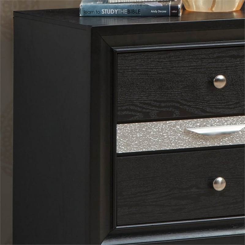 Glory Furniture Madrid G02350-N Nightstand Black