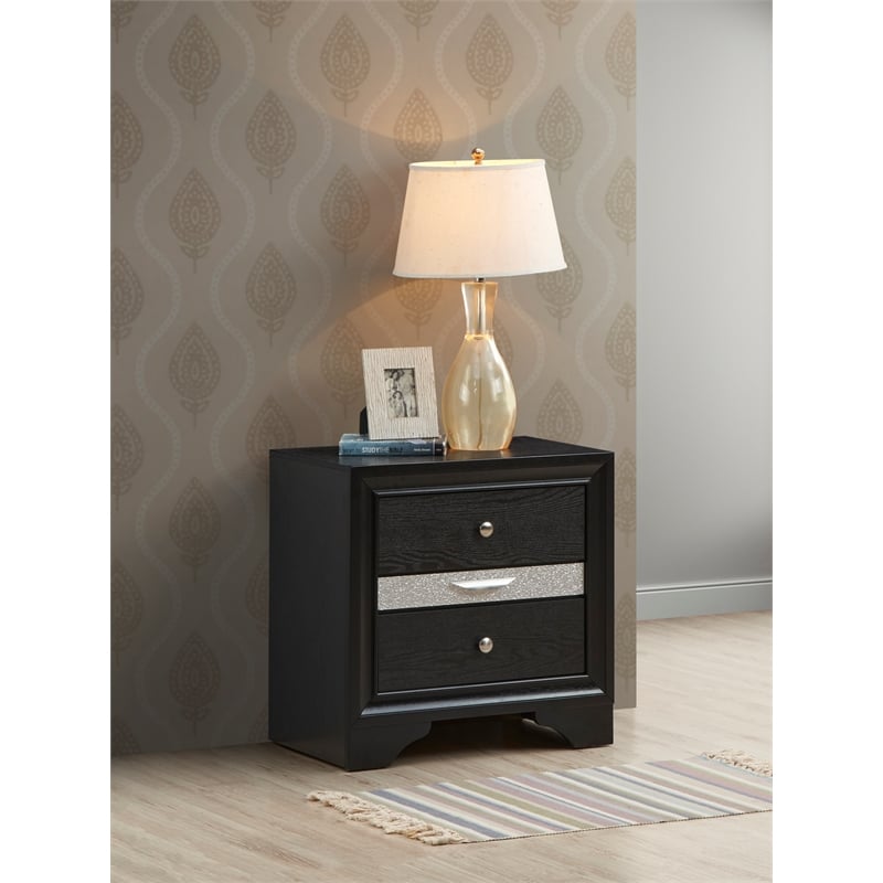 Glory Furniture Madrid G02350-N Nightstand Black