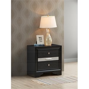 glory furniture madrid g02350-n nightstand black