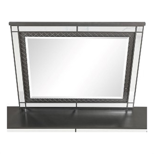 Glory Furniture Livorno G02702-M Mirror   Gunmetal Gray and Mirror
