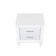 Glory Furniture Livorno G02790-N Nightstand White and Mirror