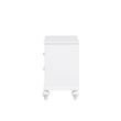 Glory Furniture Livorno G02790-N Nightstand White and Mirror