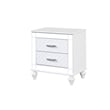 Glory Furniture Livorno G02790-N Nightstand White and Mirror