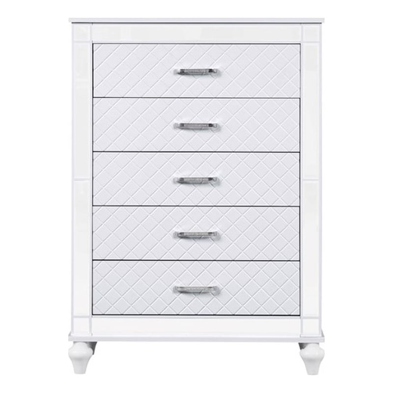 Glory Furniture Livorno G02790-CH Chest White and Mirror