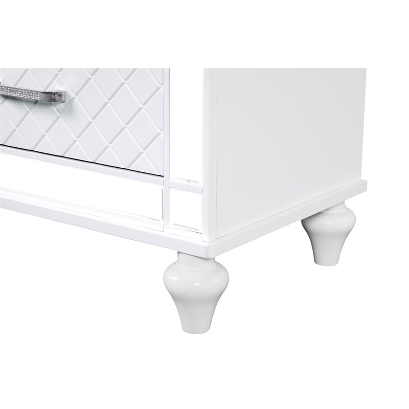 Glory Furniture Livorno G02790-CH Chest White and Mirror