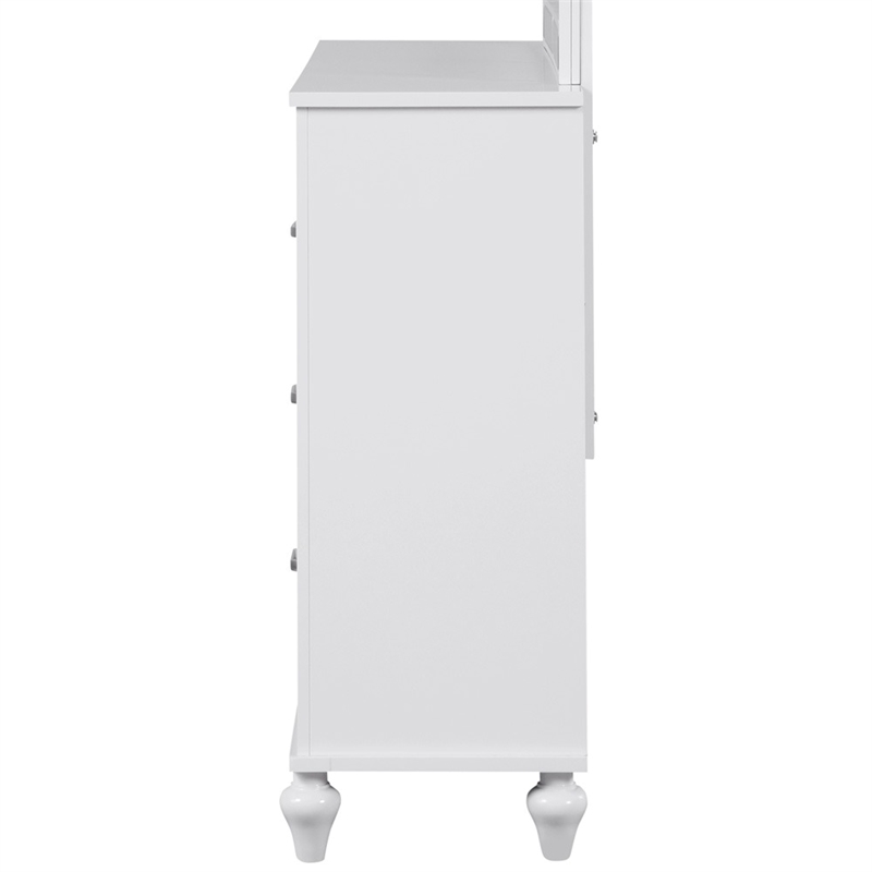 Glory Furniture Livorno G02790-D Dresser White and Mirror