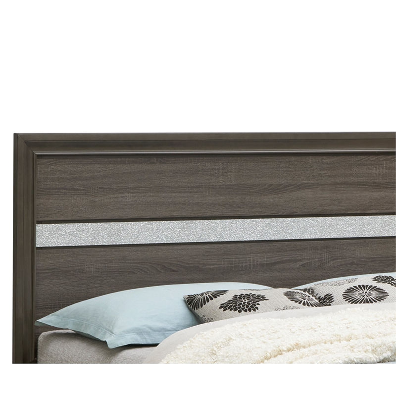 Glory Furniture Madrid G02305B-FB Full Bed Finished in Gray Wood
