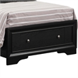 Glory Furniture Madrid G02350B-TB Twin Bed Black Wood