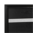 Glory Furniture Madrid G02350B-TB Twin Bed Black Wood