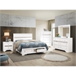 Glory Furniture Madrid G02390B-FB Full Bed White Finished Wood