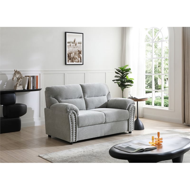 Glory Furniture Hamilton G00552A-L Love Seat Gray