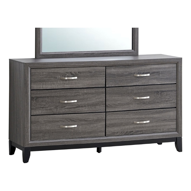 Glory Furniture Glasgow G04305-D Dresser  Gray