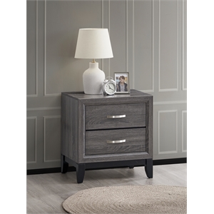 Glory Furniture Glasgow G04305-N Nightstand  Gray