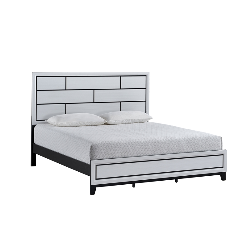 Glory Furniture Glasgow G04390A-QB Queen Bed  White
