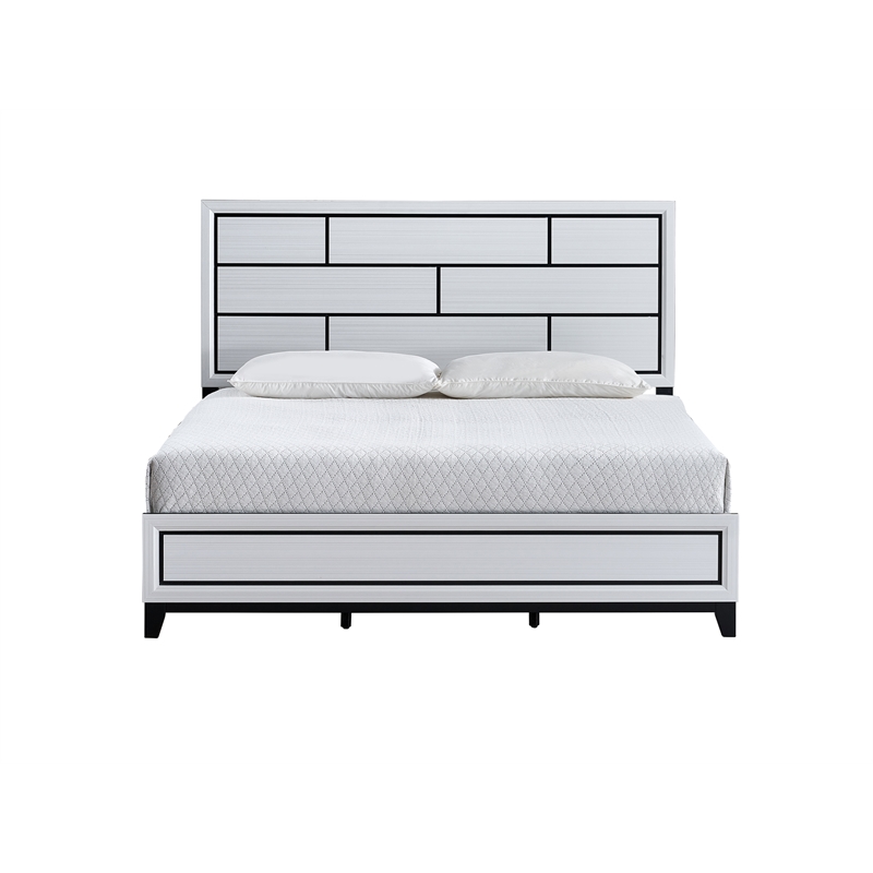 Glory Furniture Glasgow G04390A-QB Queen Bed  White