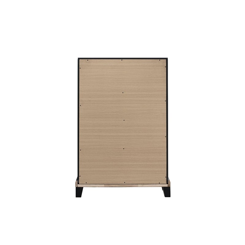 Glory Furniture Livingston G02850-CH 4 Drawer Chest Black