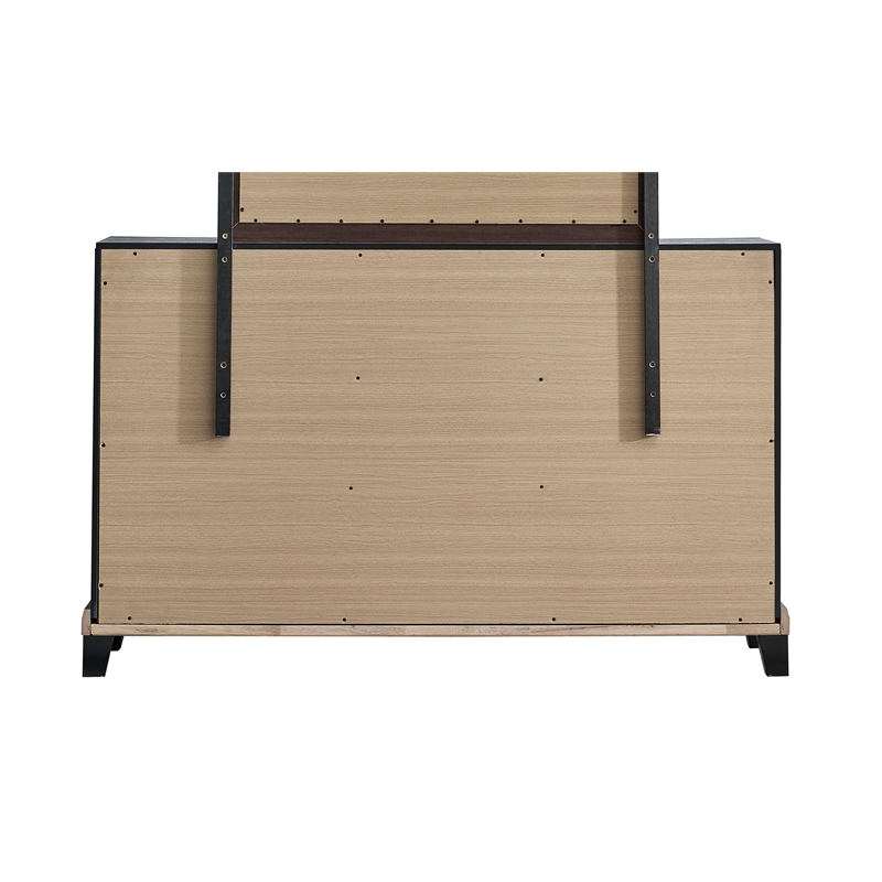 Glory Furniture Livingston G02850-D 6 Drawer Dresser Black