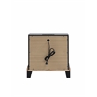 Glory Furniture Livingston G02850-N  2 Drawer NS With Power Black
