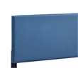 Glory Furniture Baron G00704-FB-UP Blue Modern Faux Leather Platform Bed