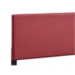 Glory Furniture Baron G00705-FB-UP   RED Faux Leather Platform Bed
