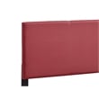 Glory Furniture Baron G00705-TB-UP   RED Modern Faux Leather Platform Bed
