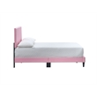 Glory Furniture Baron G00706-FB-UP   PINK Faux Leather Platform Bed