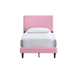 Glory Furniture Baron G00706-TB-UP   PINK Faux Leather Platform Bed