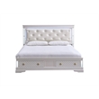 Glory Furniture Naples G6735B-FSB2 Full Bed  Pearl White