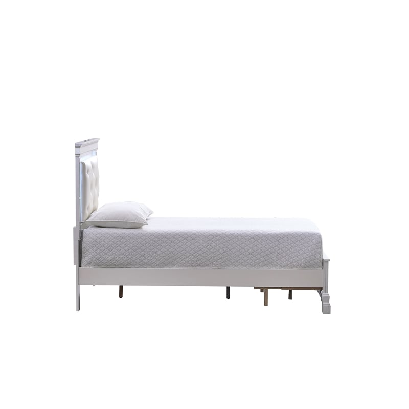 Glory Furniture Naples G6735B-TSB Twin Bed  Pearl White