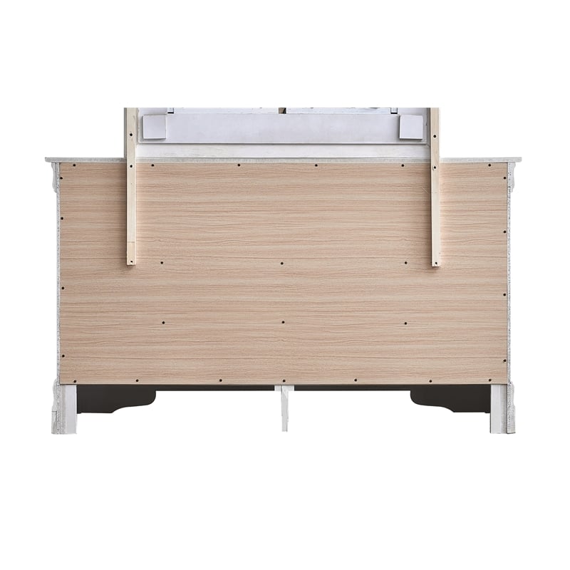 Glory Furniture Naples G6735-D Dresser  Pearl White