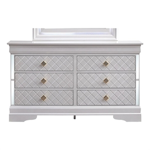 Glory Furniture Naples G6735-D Dresser  Pearl White