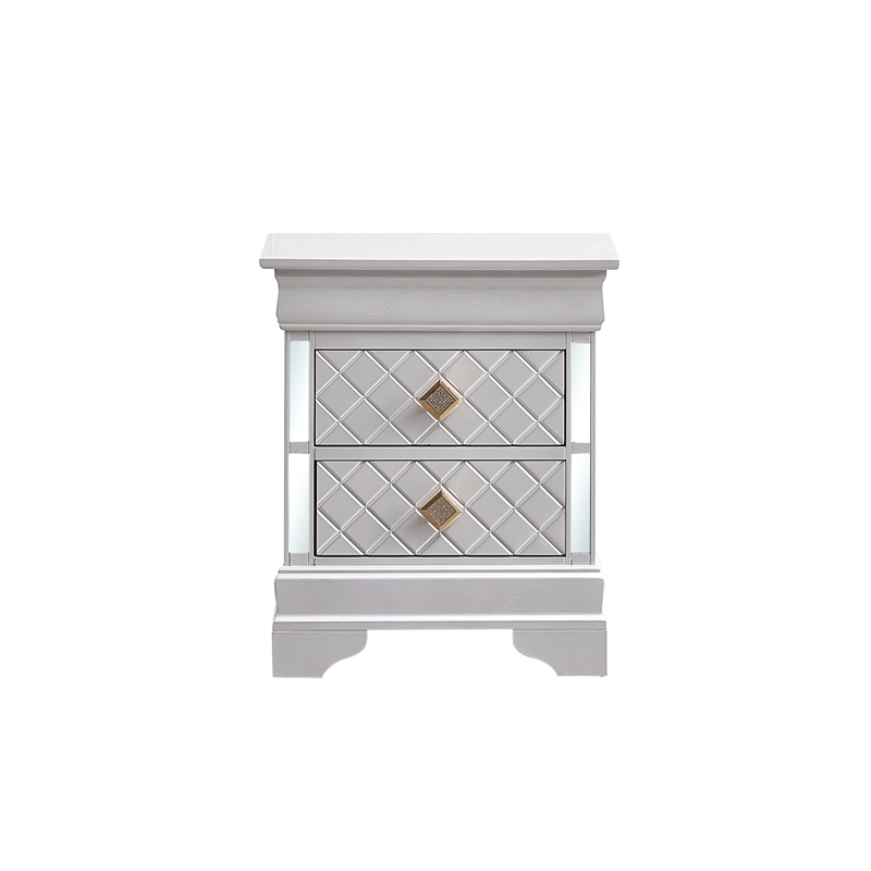 Glory Furniture Naples G6735-N Nightstand  Pearl White