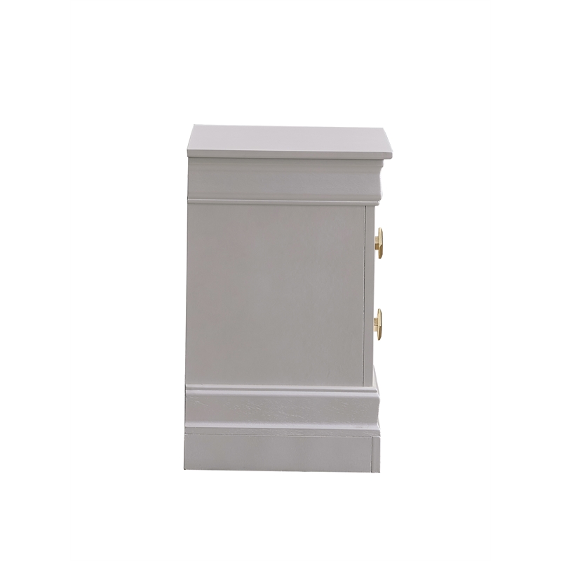 Glory Furniture Naples G6735-N Nightstand  Pearl White