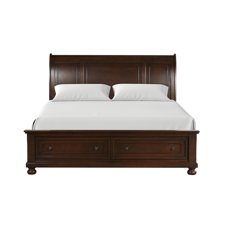 Glory Furniture Meade G8910A-QB Queen Bed  Rustic Cherry