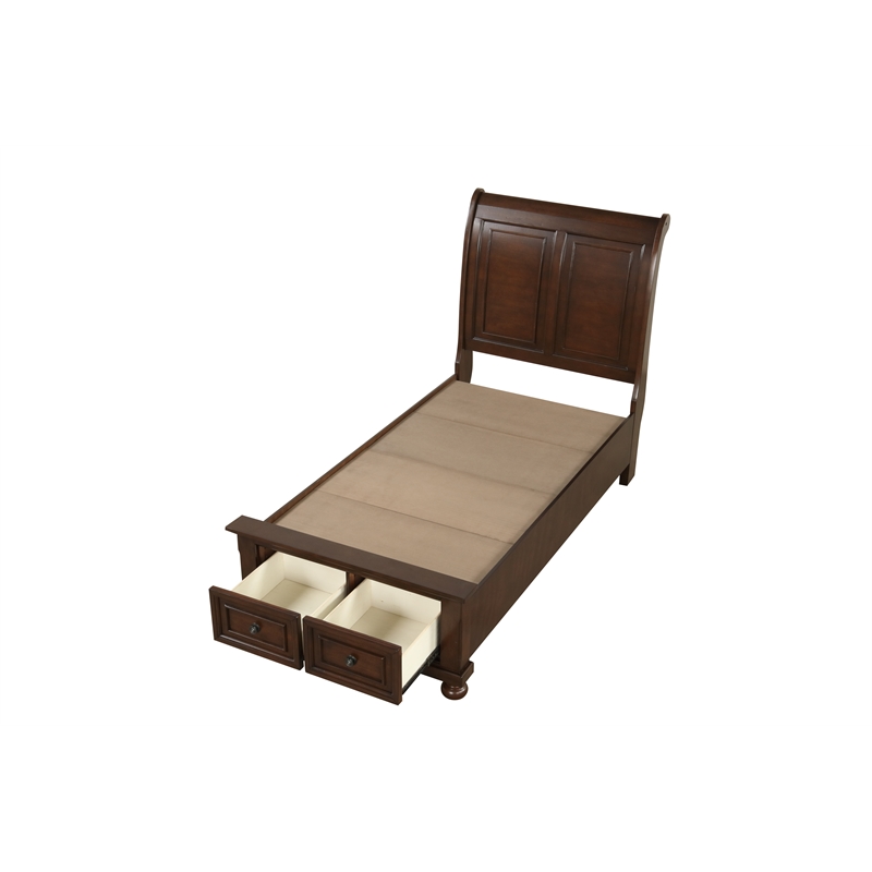 Glory Furniture Meade G8910A-TB Twin  Bed  Rustic Cherry