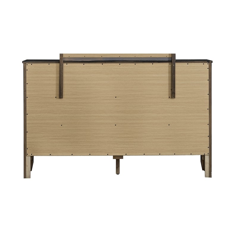 Glory Furniture Daniel G1311-D-05 6 Drawer Dresser - Gray