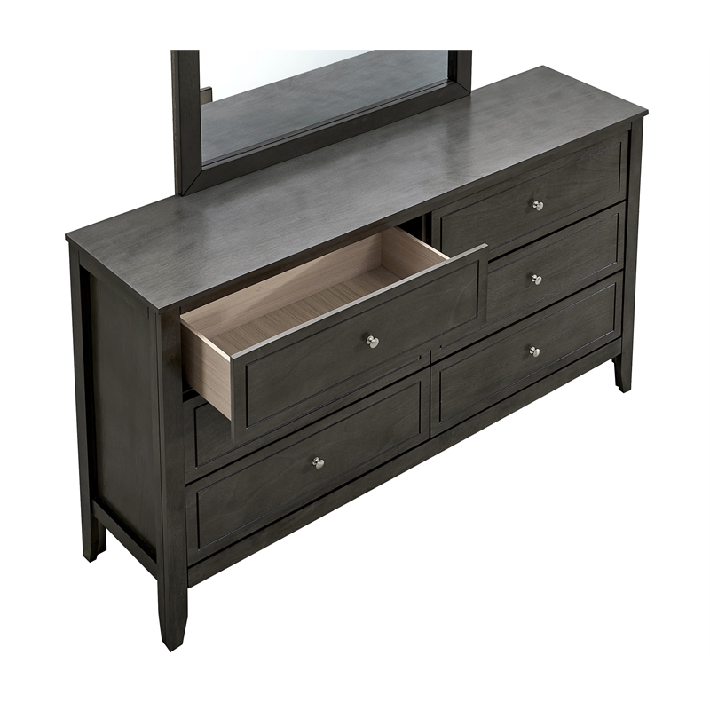 Glory Furniture Daniel G1311-D-05 6 Drawer Dresser - Gray