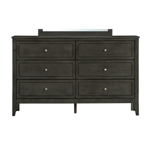 Glory Furniture Daniel G1311-D-05 6 Drawer Dresser - Gray