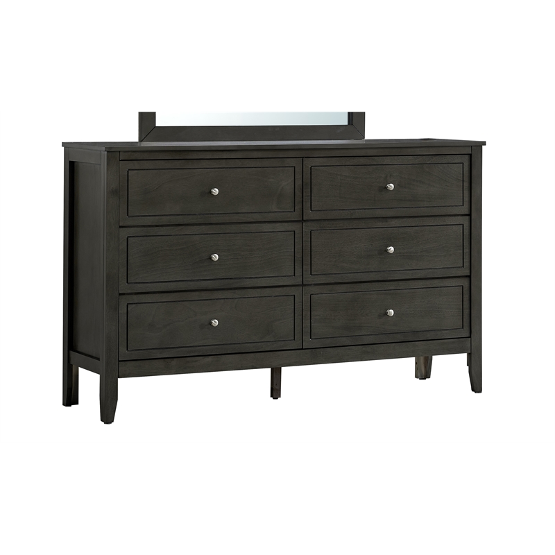 Glory Furniture Daniel G1311-D-05 6 Drawer Dresser - Gray