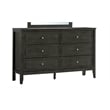 Glory Furniture Daniel G1311-D-05 6 Drawer Dresser - Gray