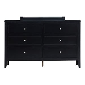 Glory Furniture Daniel G1313-D-50 6 Drawer Dresser - Black