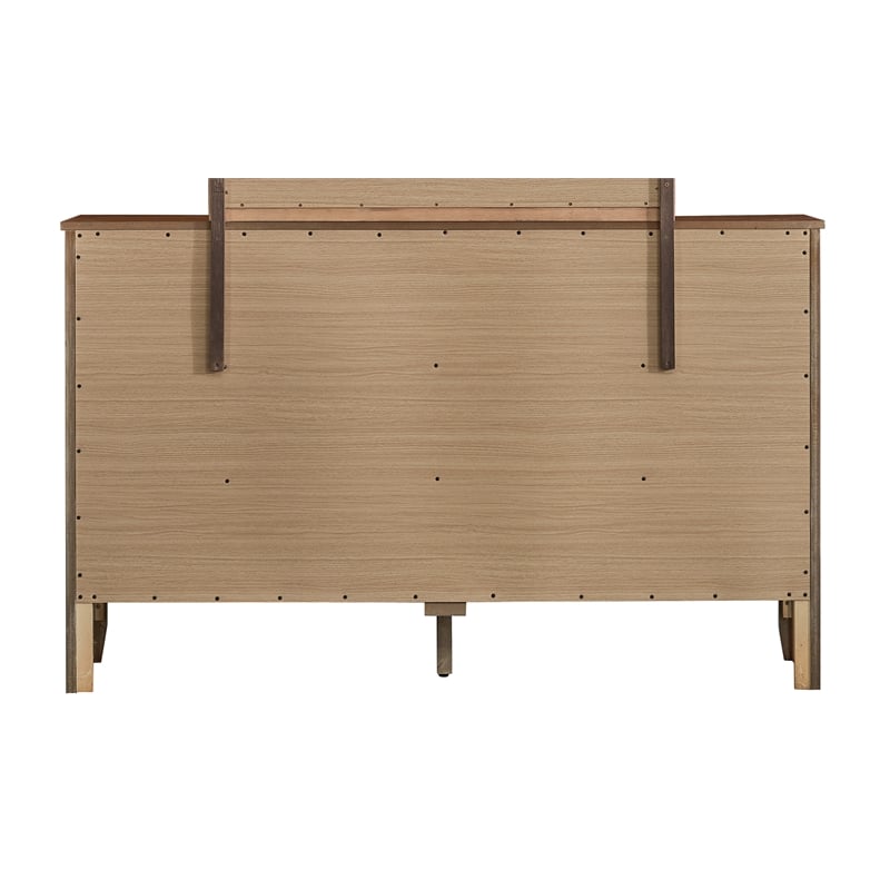 Glory Furniture Daniel G1314-D-60 6 Drawer Dresser - Oak