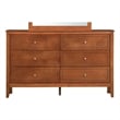 Glory Furniture Daniel G1314-D-60 6 Drawer Dresser - Oak